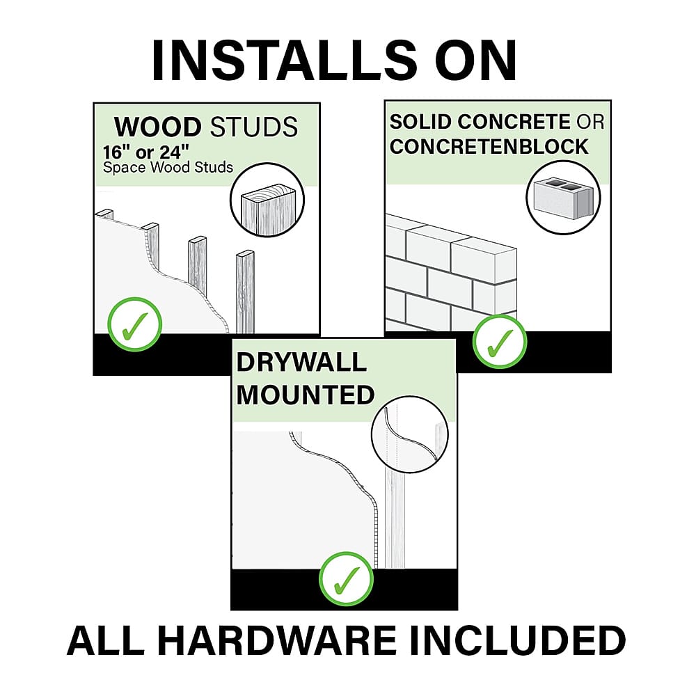 Alt View 15. Sanus - Sonos Arc Extendable Wall Mount - White.