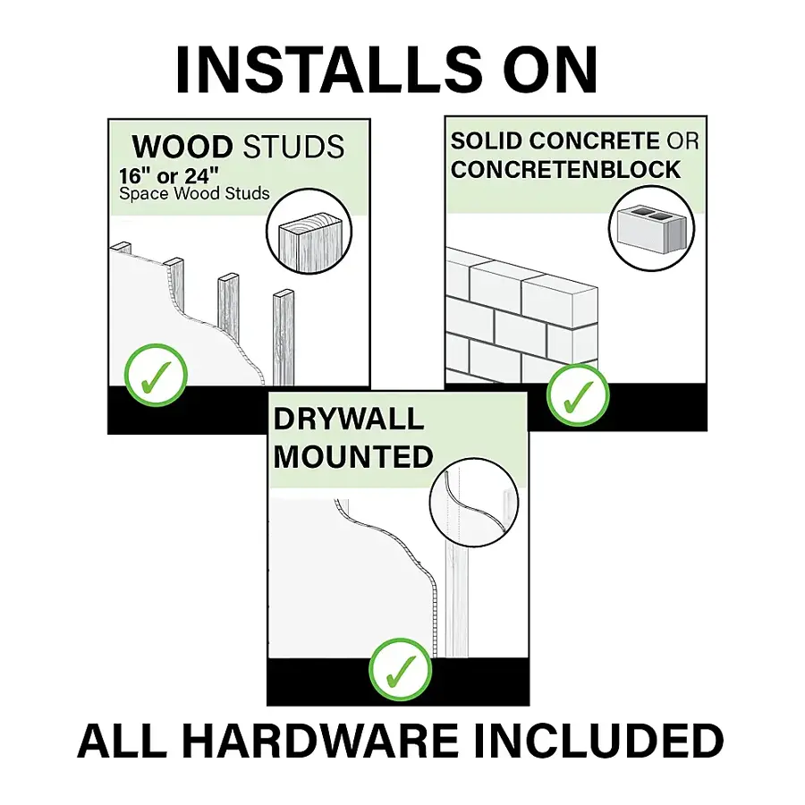 Alt View 15. Sanus - Sonos Arc Extendable Wall Mount - White.
