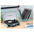 Alt View 11. Victrola - Journey+ Bluetooth Suitcase Record Player with Matching Record Stand - Teal.