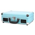 Alt View 12. Victrola - Journey+ Bluetooth Suitcase Record Player with Matching Record Stand - Teal.