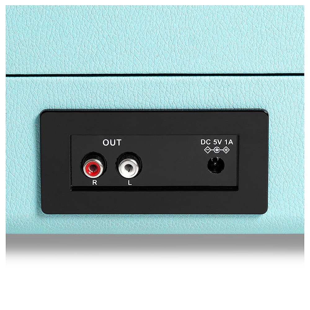Alt View 13. Victrola - Journey+ Bluetooth Suitcase Record Player with Matching Record Stand - Teal.