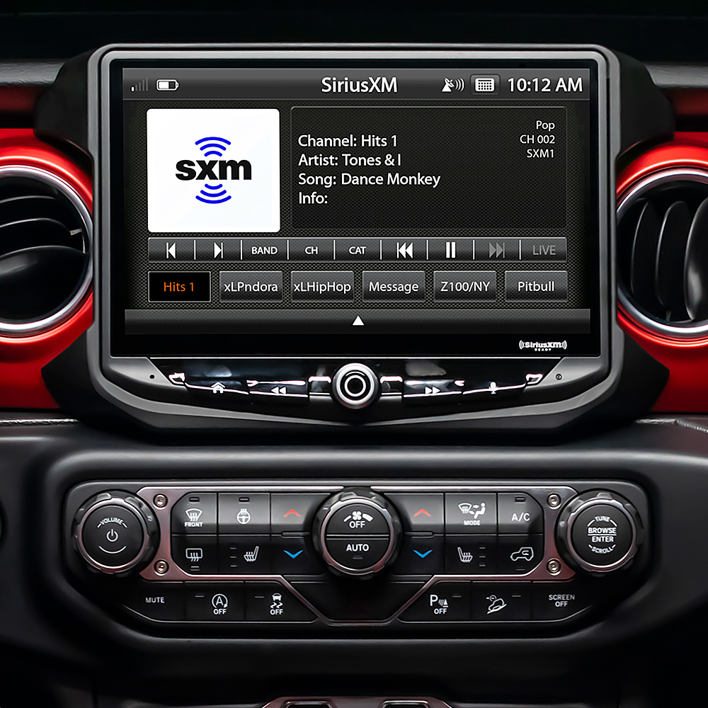 Stinger 10” Android Auto/Apple CarPlay Bluetooth Digital Media Receiver  Black RB10JW18B - Best Buy