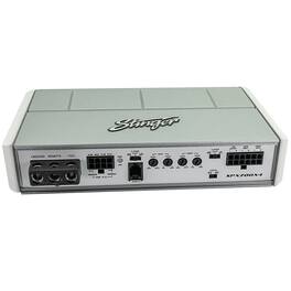 Stinger - Micro 4-Channel 700W Marine and Powersports Amplifier - Silver