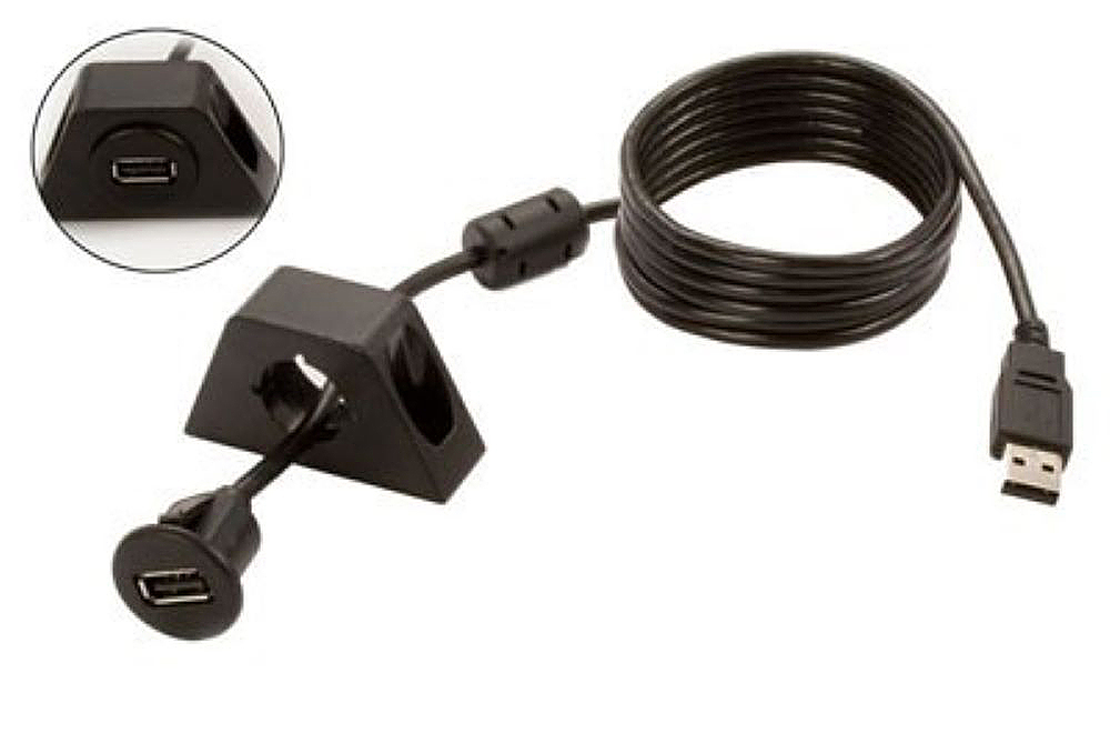 PAC Universal 6' Dash Mount USB Adapter Black USBDMA6 - Best Buy