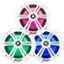 Alt View 11. Stinger - 6.5” 2-Way Marine Coaxial LED Illuminated Speakers with Poly Carbon Cones (Pair) - White.