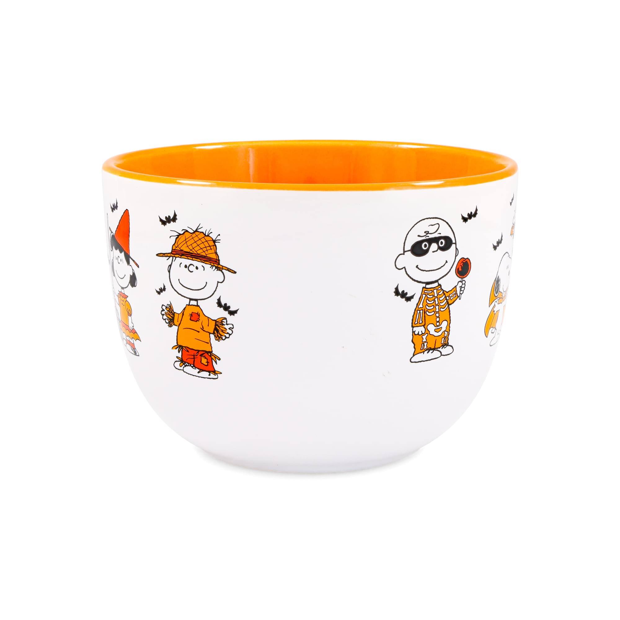 Alt View 1. Silver Buffalo - Peanuts Halloween Characters Ceramic Soup Mug | Holds 24 Ounces - Multi-Colored.