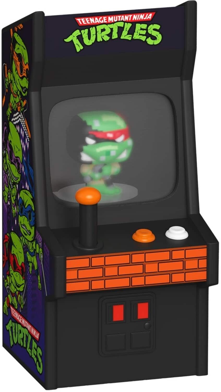 Funko - Bitty POP! Arcade: Teenage Mutant Ninja Turtles (TMNT) - COLLECTIBLES - Multicolor