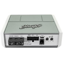 Stinger - Micro 2-Channel 350W Marine and Powersports Amplifier - Silver - Front_Zoom