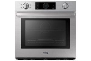 Dacor - Transitional 30" Built-In Single Electric Convection Wall Oven with Steam-Assist - Silver - Front_Zoom