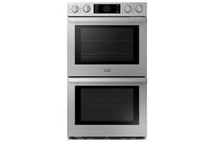 Dacor - Transitional 30" Electric Double Wall Oven with Dual Four-Part Pure Convection - Stainless steel - Front_Zoom