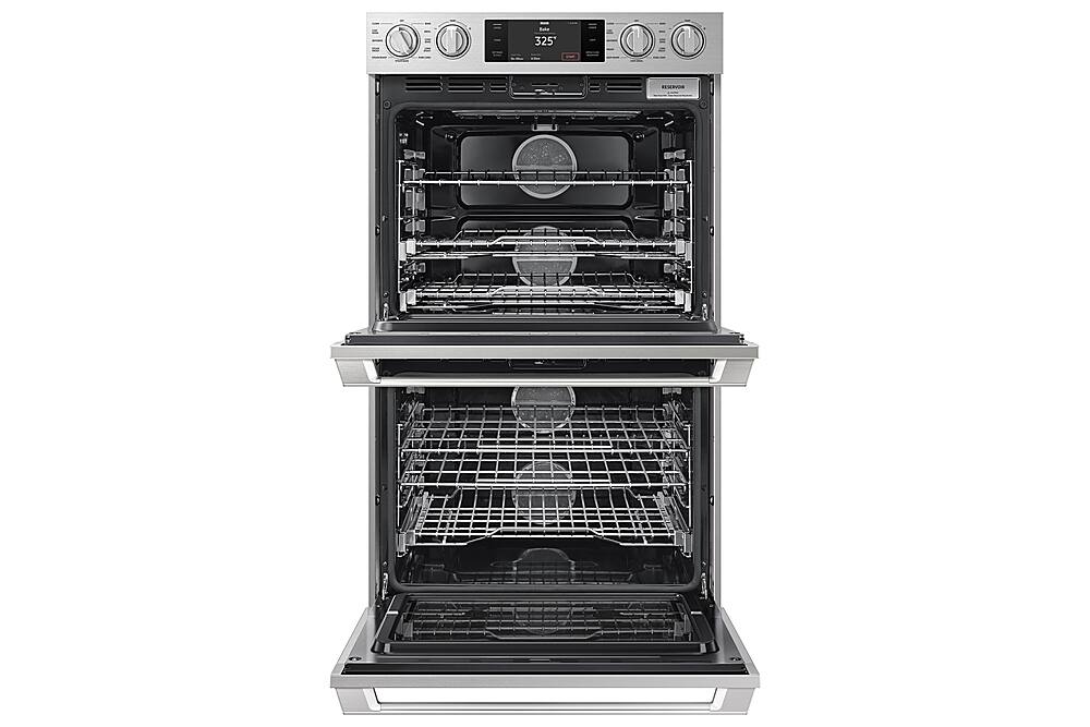 Alt View 12. Dacor - Transitional 30" Electric Double Wall Oven with Dual Four-Part Pure Convection - Multi.