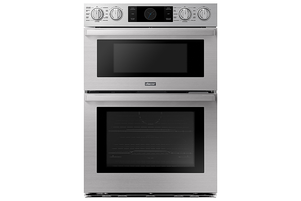 Dacor Transitional 30 Built In Electric Microwave Combination Wall Oven With Steam Assist Multi Doc30p977ds Da Best - Dacor 27 Inch Single Wall Oven