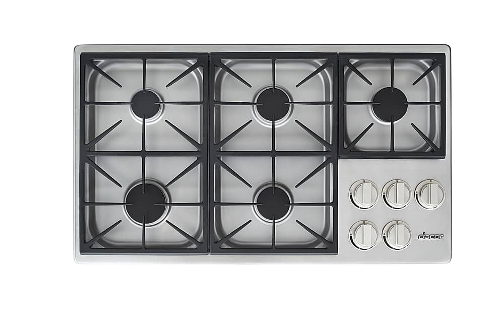 Best Buy Dacor Professional 36 Built In Gas Cooktop With 6 Burners