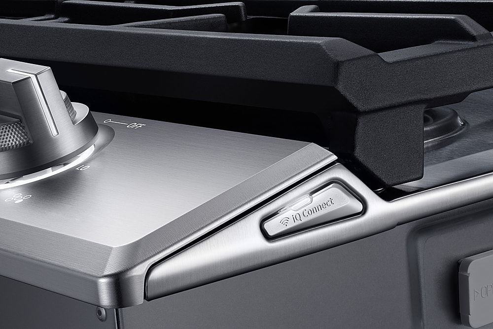 Alt View 16. Dacor - Transitional 36" Built-In Gas Cooktop with 6 burners and SimmerSear, Liquid Propane Convertible - Silver Stainless Steel.