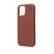 Front. DECODED - DECODED, Leather Backcover iPhone 12/12 Pro - Brown.