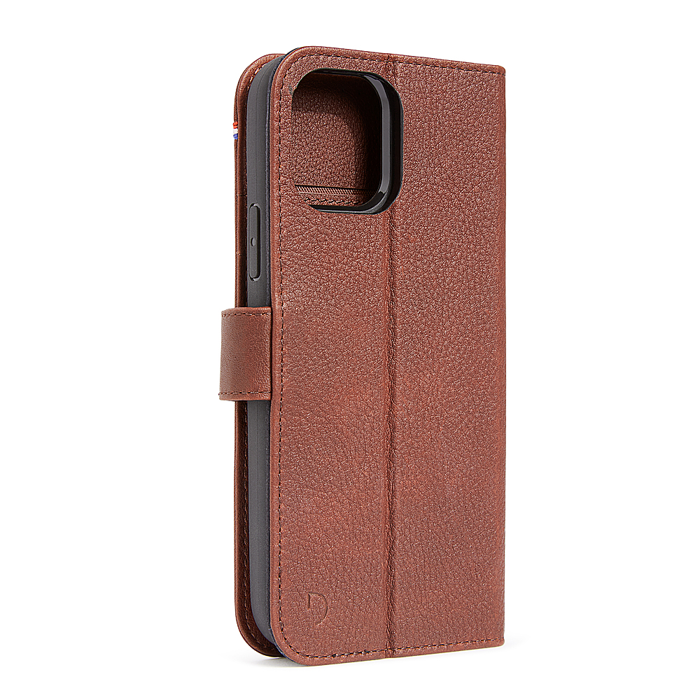 Zip Wallet Case for iPhone 12 Mini - Red - Granulated Leather