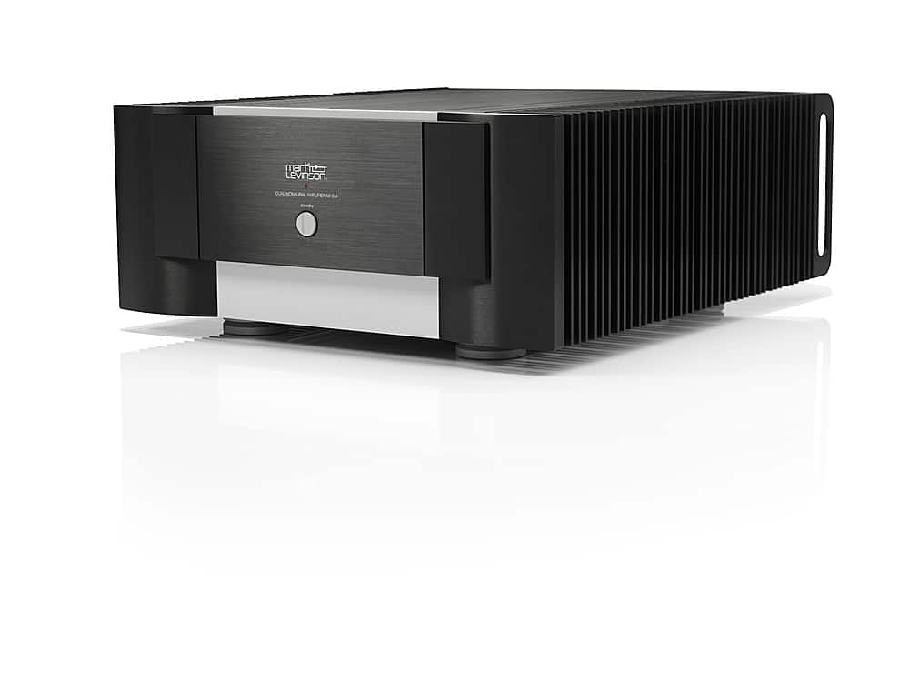 Left View: AudioControl - 1300W 5-Channel Class D Amplifier with AccuBASS - Black