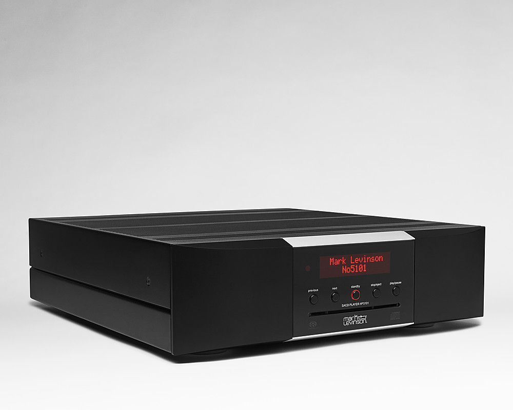 Left View: Mark Levinson - No5101 Network Streaming CD/SACD Player and DAC - Black