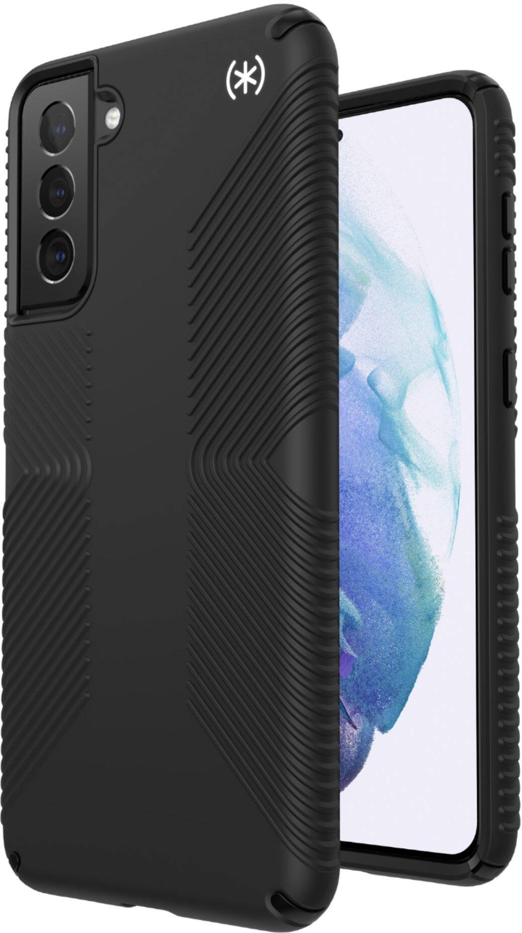 Alt View 12. Speck - Presidio2 Grip Case for Samsung Galaxy S21+ 5G - Black.