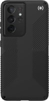 Speck - Presidio2 Grip Case for Samsung Galaxy S21 Ultra 5G - Black - Front_Zoom