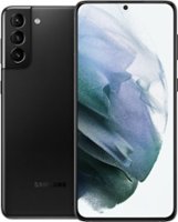 Samsung - Galaxy S21+ 5G 256GB (Unlocked) - Phantom Black - Front_Zoom