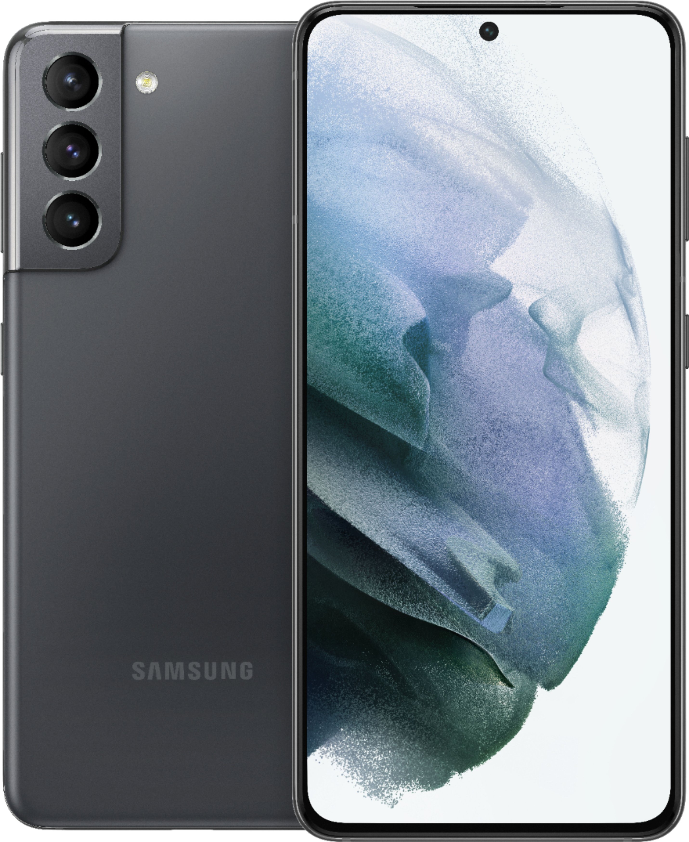 oud hun Het eens zijn met Samsung Galaxy S21 5G 128GB (Unlocked) Phantom Gray SM-G991UZKAXAA - Best  Buy