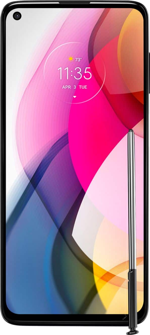 Motorola Moto G Stylus 2021 128gb Memory Unlocked Aurora Black Pal80002us Best Buy