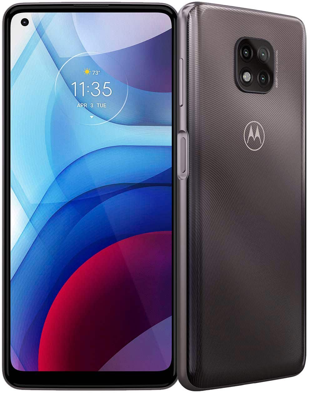 Alt View 1. Motorola - Moto G Power 2021 (Unlocked) 64GB Memory - Flash Gray.