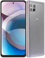 Alt View Zoom 1. Motorola One 5G Ace 2021 (Unlocked) 128GB Memory - Frosted Silver.