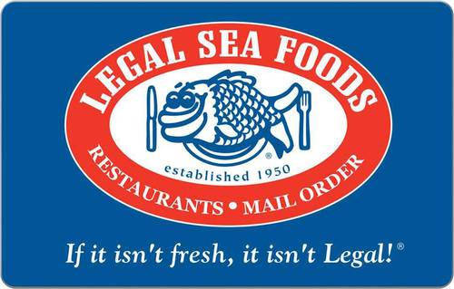 Legal Sea Foods - $50 Gift Card (Digital Delivery) [Digital]