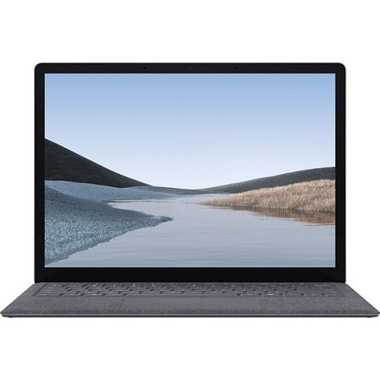 Front Zoom. Microsoft - Surface 3 13.5''  Factory Recertified Touch-Screen Laptop Intel i5-1035G7 8GB Memory 128GB SSD - Platinum.
