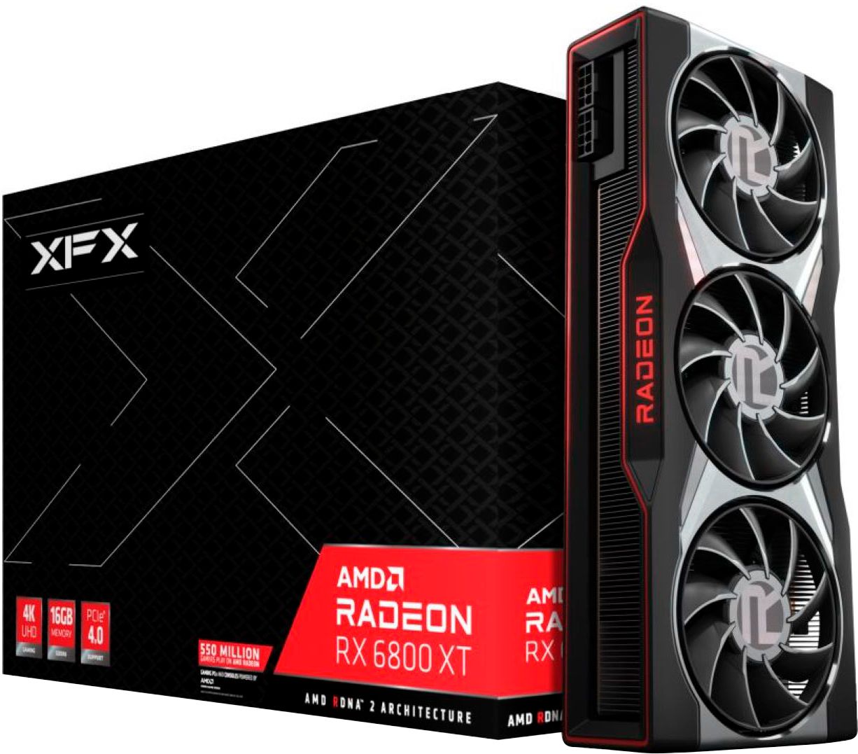 Limited Edition AMD Radeon RX 6800 XT Midnight Black 16GB