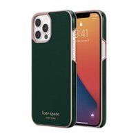 kate spade new york - Wrap Hardshell Case for Apple iPhone 12 Pro Max - Deep Evergreen - Alt_View_Zoom_1