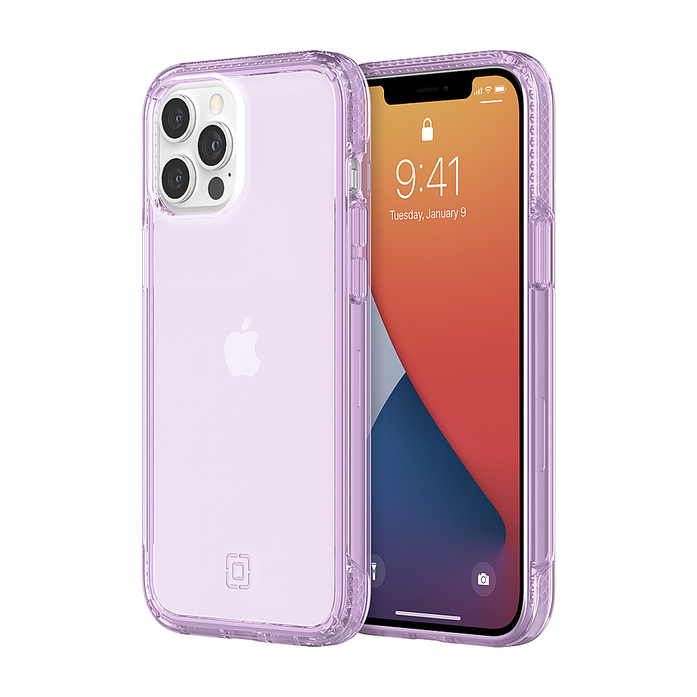 Incipio - Slim Hard shell Case for Apple iPhone 12 Pro Max - Translucent Lilac Purple