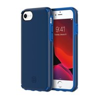 Incipio - Duo Hard shell Case for Apple iPhone SE (3rd Generation) & iPhone 8/7/6/6s - Blue - Alt_View_Zoom_1