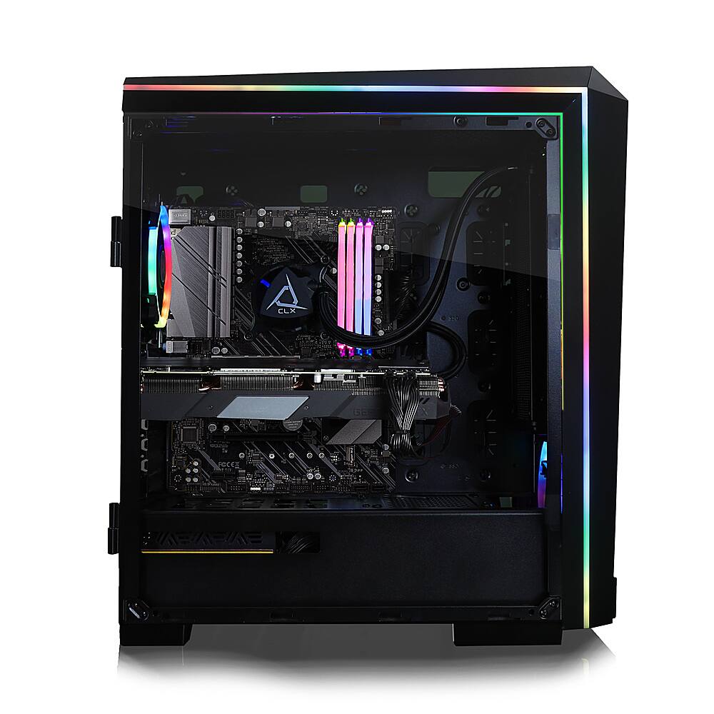 CLX SET Gaming Desktop AMD Ryzen 7 5800X 64GB Memory NVIDIA GeForce RTX  3070 1TB NVMe SSD + 6TB HDD Black TGMSETRTM0B21BM - Best Buy