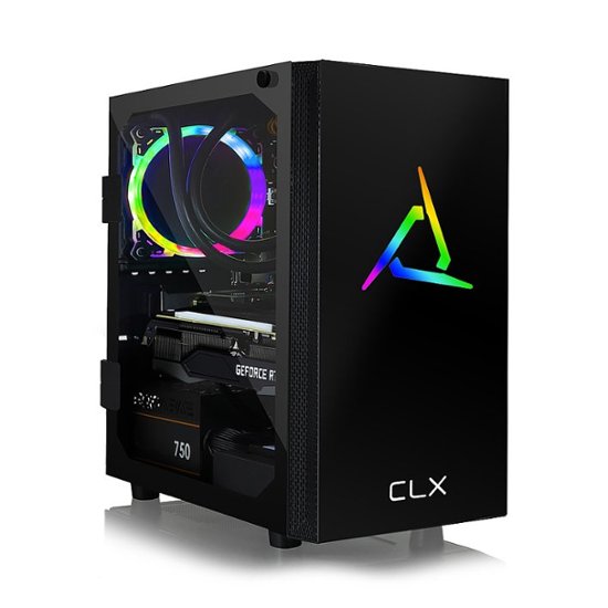 CLX SET Gaming Desktop AMD Ryzen 7 5800X 32GB Memory NVIDIA