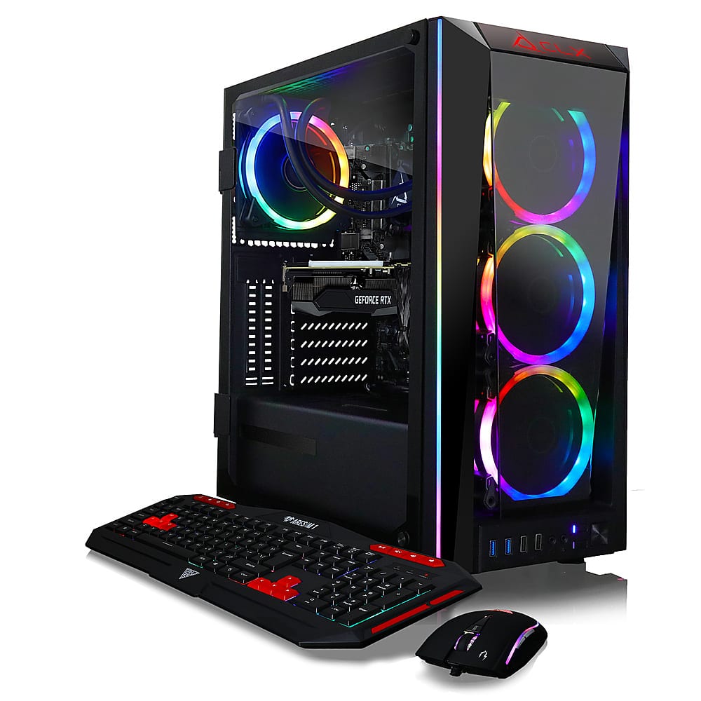 CLX SET Gaming Desktop AMD Ryzen 9 5900X 16GB Memory NVIDIA GeForce RTX  3080 240GB SSD + 2TB HDD Black TGMSETRTH0B04BM - Best Buy