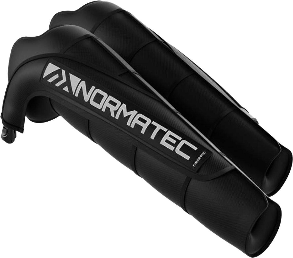 Left View: Hyperice - Normatec Arm Attachment Set - Black