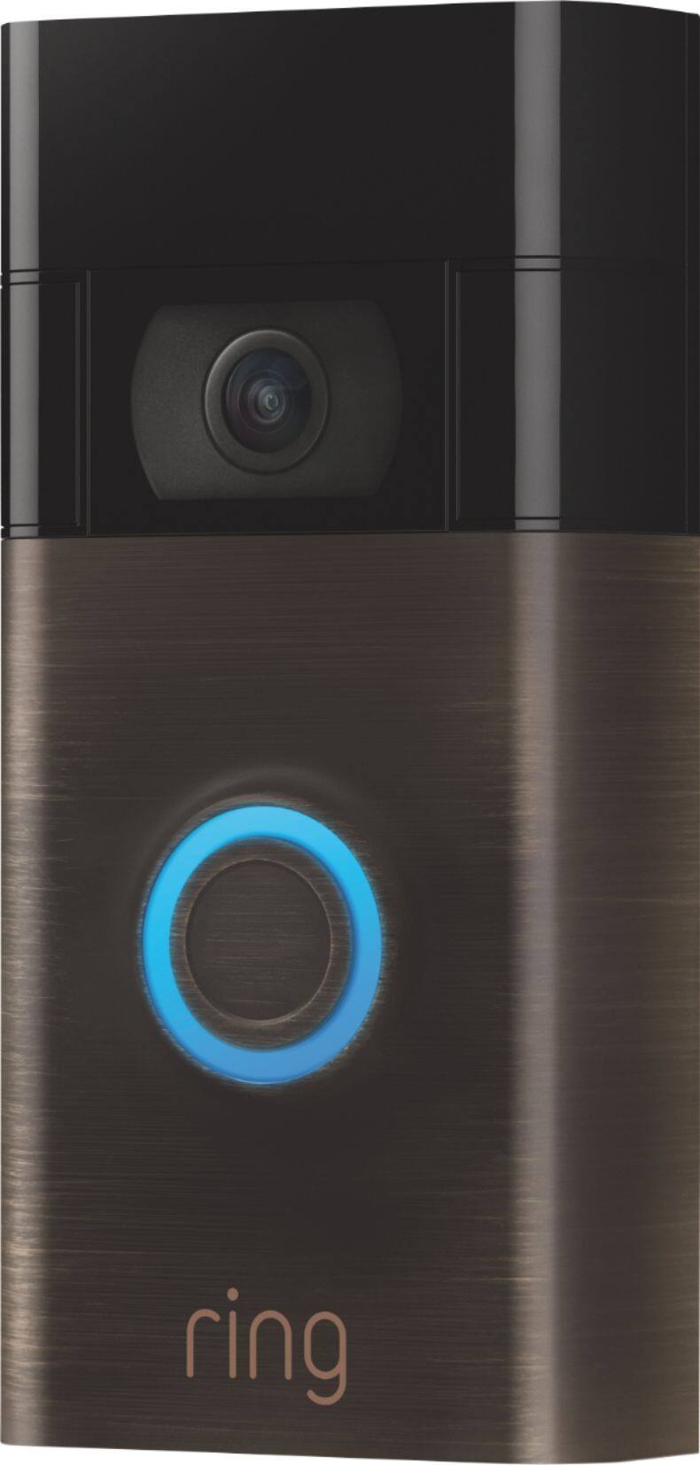 Angle. Ring - Video Doorbell - Venetian Bronze.