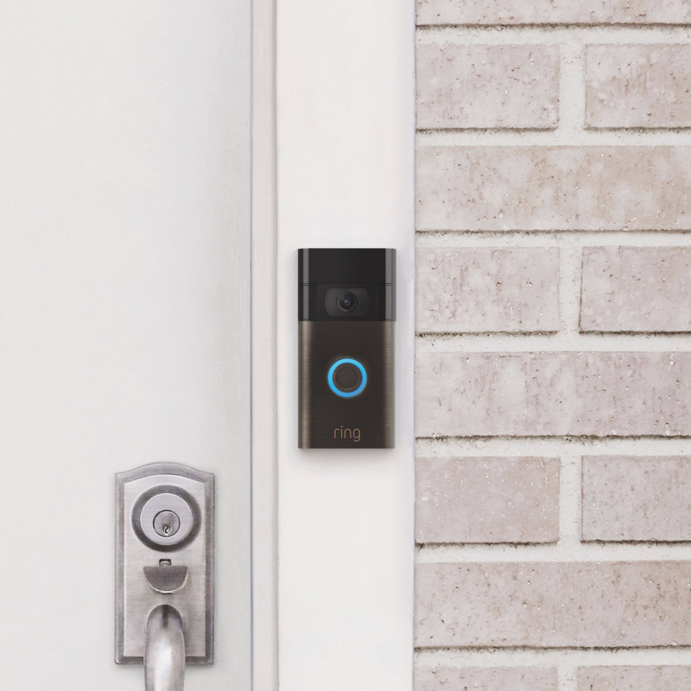 Alt View 11. Ring - Video Doorbell - Venetian Bronze.