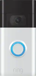 Ring - Video Doorbell - Satin Nickel