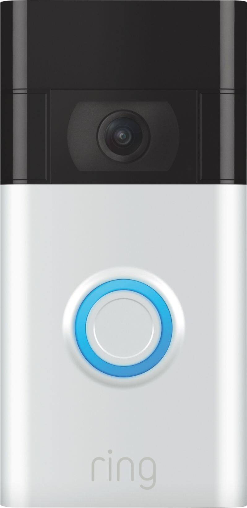 Ring - Video Doorbell - Satin Nickel