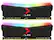 Alt View 1. PNY - XLR8 32GB (2PK 16GB) 3200MHz DDR4 DIMM Desktop Memory with RGB lighting - Black.