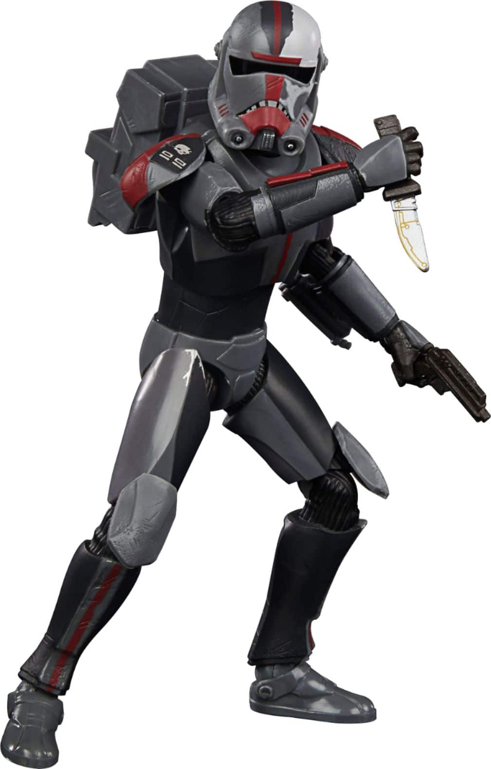 Front. Star Wars - The Black Series Hunter.