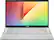 Front. ASUS - VivoBook S14 14" Laptop - Intel Core i5 - 8GB Memory - 512GB Solid State Drive - Dreamy White/Transparent Silver.