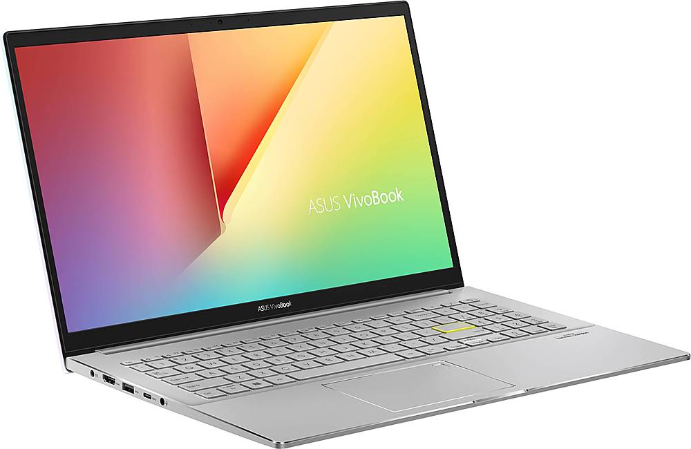 Best Buy: ASUS VivoBook S15 Laptop Core i5 8GB 512GB SSD Dreamy White/Transparent Silver S533EADH51WH