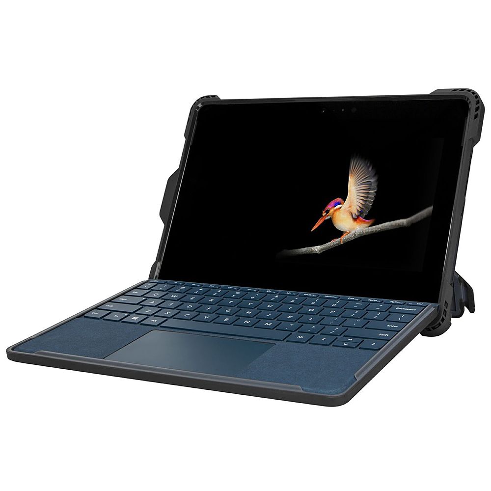 Left View: Targus - SafePort Rugged MAX for Microsoft Surface Go 2 and Surface Go - Black
