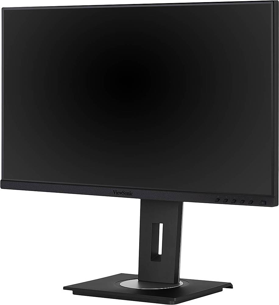 Left View: ViewSonic - VG2756-4K 27" IPS 4K UHD Docking Monitor (HDMI, USB-C, DisplayPort)