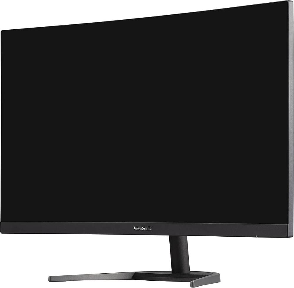 Left View: ViewSonic - 27 LCD Curved FHD Monitor (DisplayPort HDMI)